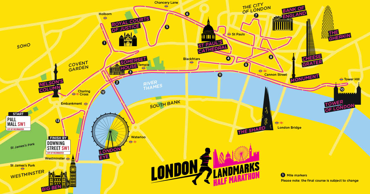 London Landmarks Half Marathon 2019