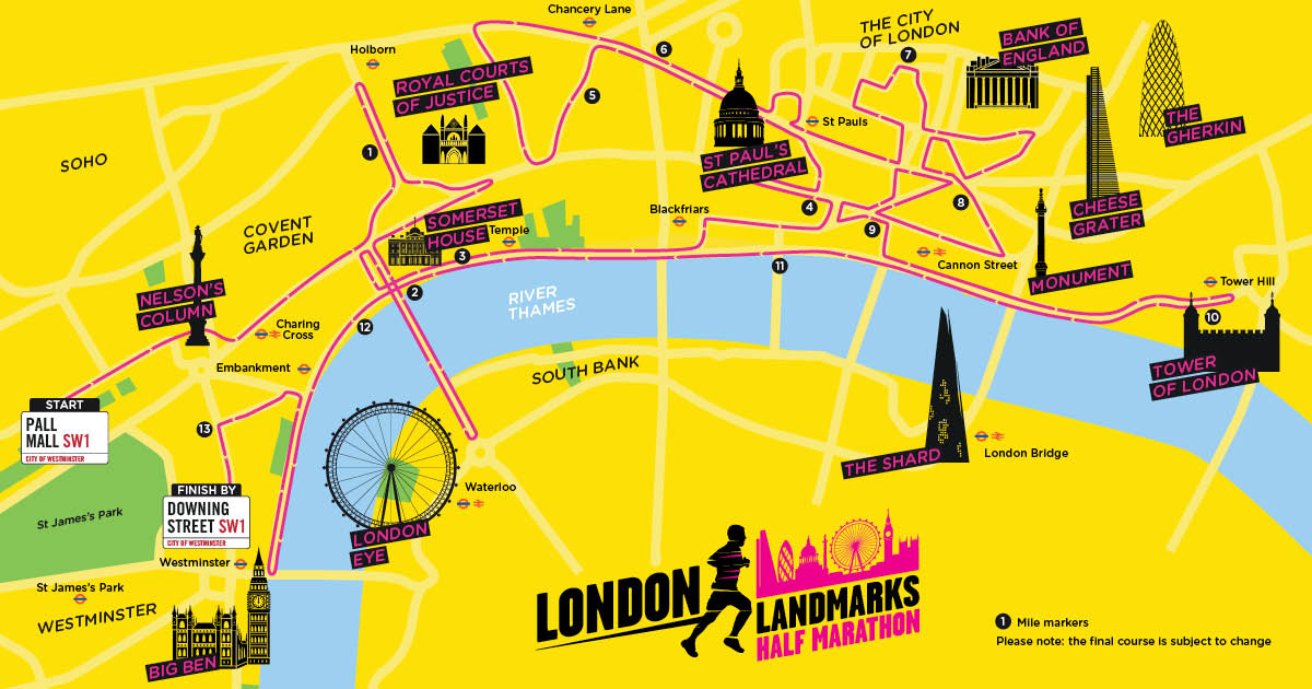 London Landmarks Half Marathon 2020